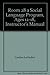 Room 28 a Social Language Program, Ages 12-18, Instructor's M... by Carolyn LoGiudice