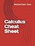 Calculus Cheat Sheet