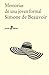 Memorias de una joven formal by Simone de Beauvoir
