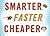 Smarter, Faster, Cheaper: Non-boring, Fluff-free Strategies for Marketing and Promoting Your Business [Unabridged] Audiobook