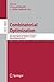 Combinatorial Optimization by Jon Lee