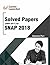 SNAP 2018 (Solved Papers 2004-2017)