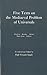 Five Texts on the Mediaeval...