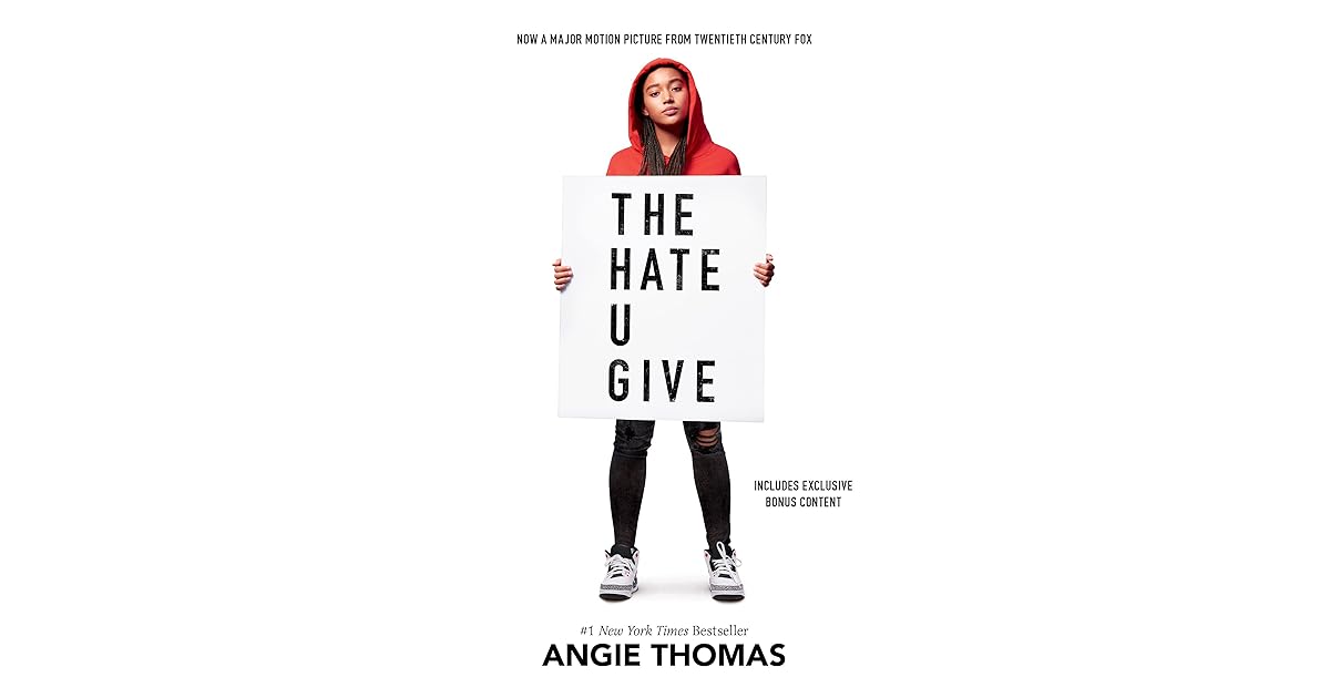 Book giveaway for The Hate U Give by Angie Thomas Sep 21-Oct 19, 2018