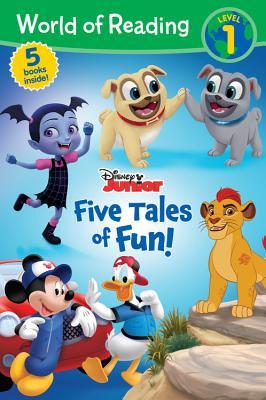 World of Reading: Disney Junior: Five Tales of Fun!-Level 1 Reader Bindup (Paperback)
