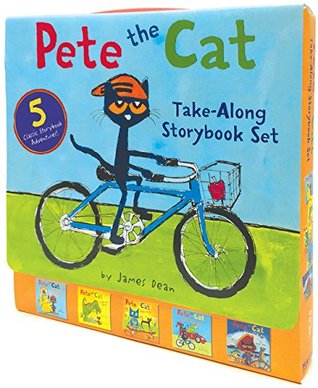 Pete the Cat Take-Along Storybook Set: A Box of 5 Books (Paperback)
