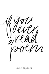 Book cover for if you ever read a poem