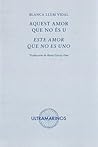 Aquest amor que no és u Aquest amor que no és u