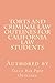 Torts and Criminal Law Outlines for California Law Students by Value Bar Prep Outlines