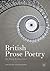 British Prose Poetry by Jane Monson