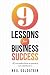 Nine Lessons for Business S...