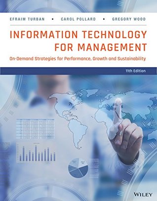 Information Technology For Management On Demand Strategies For Performance Growth And Sustainability By Efraim Turban