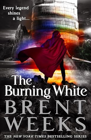 The Burning White by Brent Weeks book cover