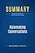 Summary: Rainmaking Conversations: Review and Analysis of Schultz and Doerr's Book