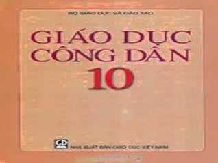 Gíao dục công dân 10