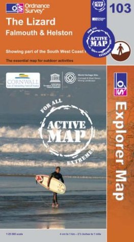 The Lizard (OS Explorer Map Active)