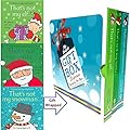 Fiona Watt (That's Not My Elf, That's Not My Santa, That's Not My Snowman) Collection 3 Books Bundle Gift Wrapped Slipcase Specially For You
