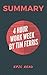 Summary: The 4-Hour Workweek by Tim Ferris