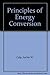 Principles of Energy Conversion