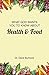 What God Wants You to Know About Food and Health by David Burrows