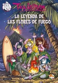 La leyenda de las flores de fuego / De viaje con el Club de Tea (Hardcover)