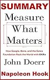 SUMMARY: Measure What Matters by John Doerr: How Google, Bono, and the Gates Foundation Rock the World with OKRs (Book Summary 3) SUMMARY: Measure What Matters by John Doerr: How Google, Bono, and the Gates Foundation Rock the World with OKRs (Book Summary 3)