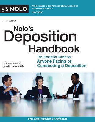pdf download Nolo's Deposition Handbook: The Essential Guide for Anyone Facing or Conducting a Deposition