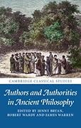 Authors and Authorities in Ancient Philosophy
