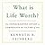 What Is Life Worth?: The Unprecedented Effort to Compensate the Victims of 9/11