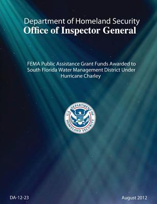 Fema Pagf Awarded to South Florida Water Mgt District Under Hurricane Charley _report_