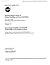 Technical Report Series on ...