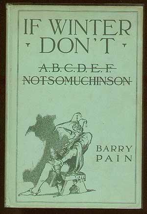 If Winter Don't: A.B.C.D.E.F. Notsomuchinson