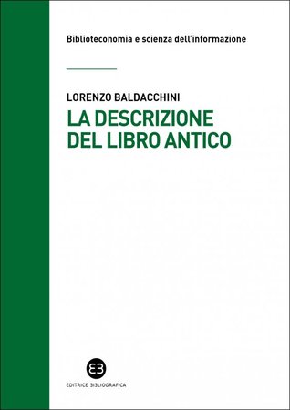 La descrizione del libro antico