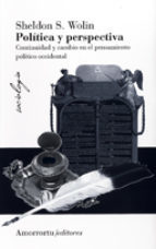 Portada de Política y perspectiva, de Sheldon S. Wolin