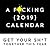 A F*cking 2019 Calendar by Sourcebooks