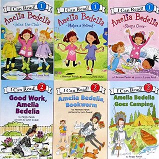 Amelia Bedelia 6 Book Set: Amelia Bedelia Sleeps Over, Amelia Bedelia Joins the Club, Amelia Bedeli (Paperback)