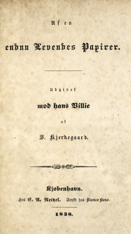 Af en endnu Levendes Papirer