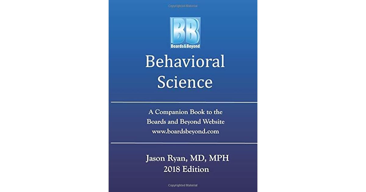 Boards and Beyond Behavioral Science by Jason Ryan