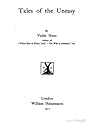 Tales of the Uneasy