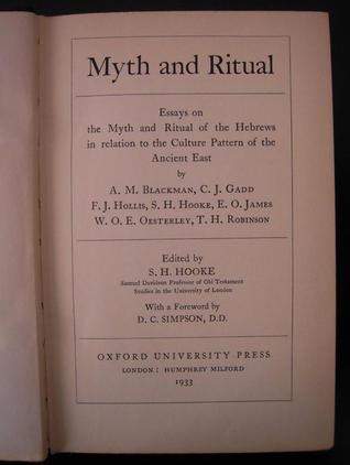 Myth and Ritual (Hardcover)