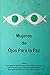 Mujeres de ojos para la paz...
