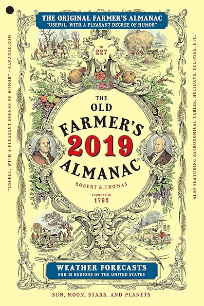 The Old Farmer's Almanac 2019/Comfort Food Cookbook/Sun Catcher Bundle