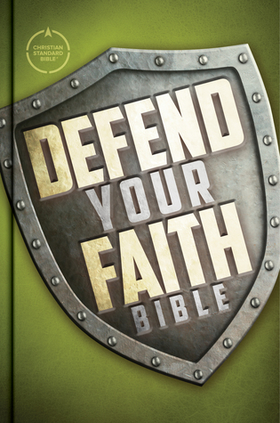 CSB Defend Your Faith Bible, Hardcover, Red Letter, Full-Color Design, Presentation Page, Apologetics, Study Helps, Images, Profiles, Full-Color Maps, Easy-to-Read Bible Serif Type