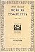 Poésies complètes : 1896-1899