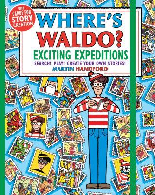 Where's Waldo? Exciting Expeditions: Play! Search! Create Your Own Stories! (A Compact, Travel-Size Hidden Object Activity Book with Puzzles and Prompts for Vacation Journaling)