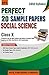 Perfect 20 Sample Papers Social Science Class X by Subject Expert