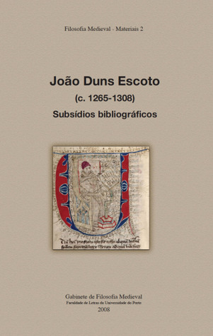 João Duns Escoto (c. 1265-1308) : subsídios bibliográficos