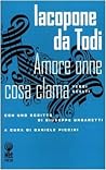 Amore onne cosa clama: Versi scelti Amore onne cosa clama: Versi scelti