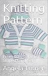 Knitting Pattern: Premature Baby 12in Striped Cardi Set