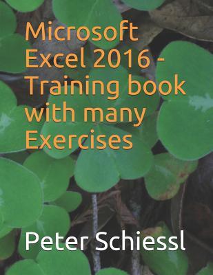 Microsoft Excel 2016 - Training book with many Exercises
